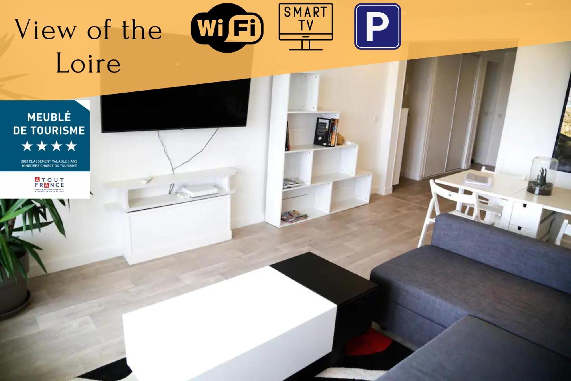 Le Refuge Blesois Avec Parking Prive - Blesois Refuge With Private Parking Apartment Blois Ngoại thất bức ảnh